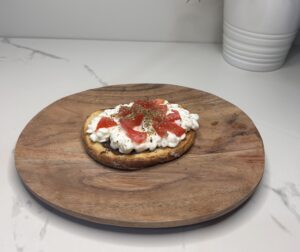 Tost με πάστα ελιάς